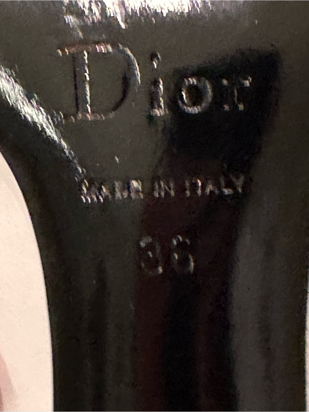 Worn once/like new Vintage Dior Cherie Pointy Pumps;; Size 36; beautiful heels - Picture 6 of 14